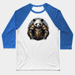 Medieval Panda Baseball T-Shirt